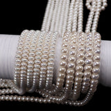 highlighting glass rondelle pearl beads