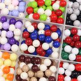 non trace beads in mixed colors loose beads packaging