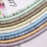 Anion oxide stone beads heishi spacer in size 1x4mm