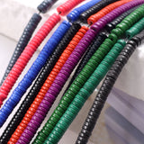 Anion oxide stone beads heishi spacer in size 1x4mm