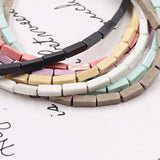 Anion oxide stone beads in size 3x8mm