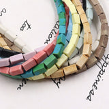Anion oxide stone beads in size 4x8mm
