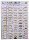 glass tear drop pearl beads in 9x13mm